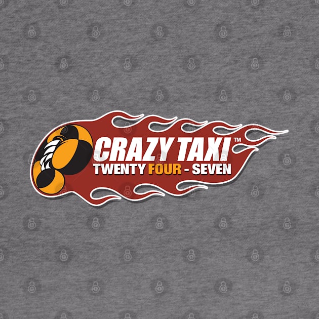 Crazy Taxi Twenty Four - Seven Logo by ParaholiX